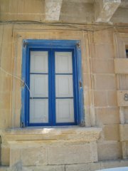 Blue window